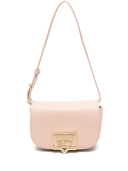  Chiara Ferragni Eyelike-plaque Shoulder Bag - Pink 