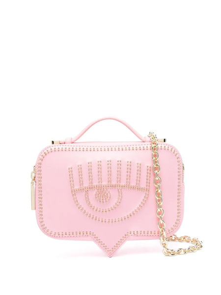  Chiara Ferragni Eyelike Studded Crossbody Bag - Pink 