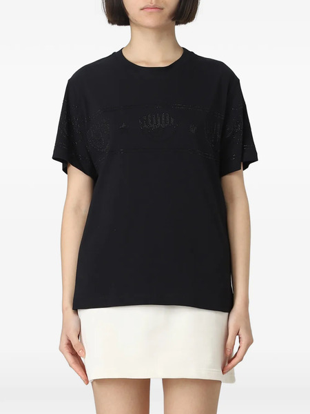  Chiara Ferragni Logomania T-shirt - Black 