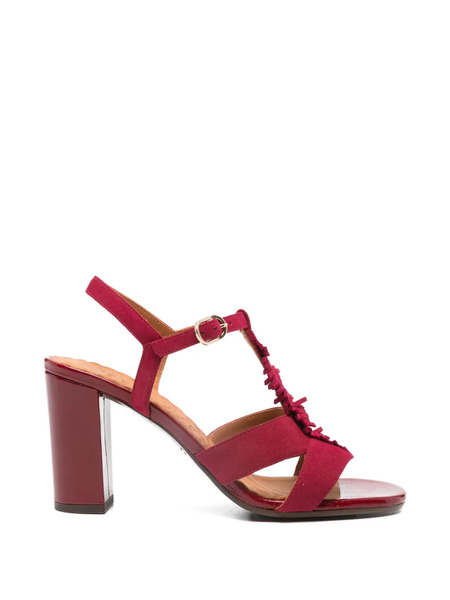  Chie Mihara Balia Suede Sandals - Red 