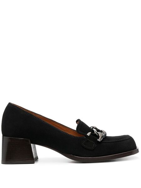  Chie Mihara Chain-detail Loafers - Black 