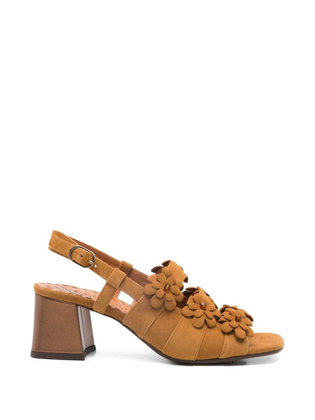 Chie Mihara Floral Lely Sandals - Brown 