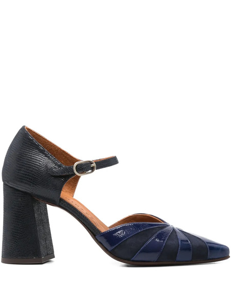 Chie Mihara 85mm Ankle-strap Heeled Pumps - Blue 