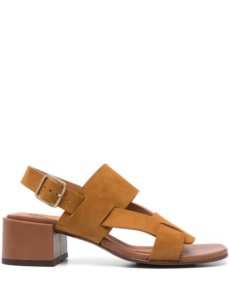  Chie Mihara 50mm Quelulup Sandals - Brown 