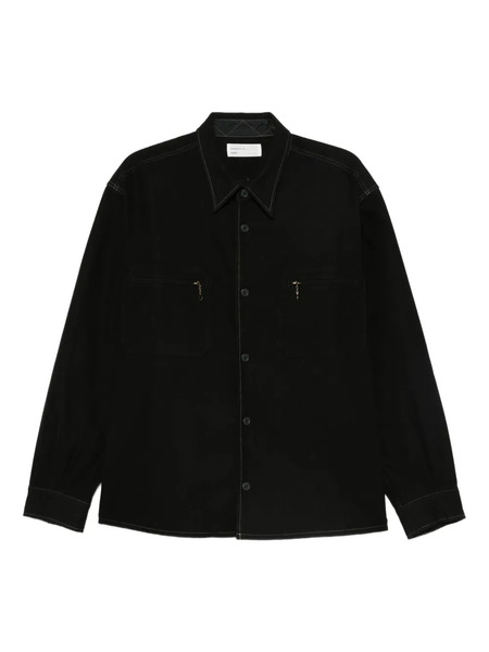  Chimala Point-collar Shirt - Black 