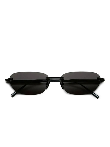  Chimi Rimless Oval Sunglasses - Black 