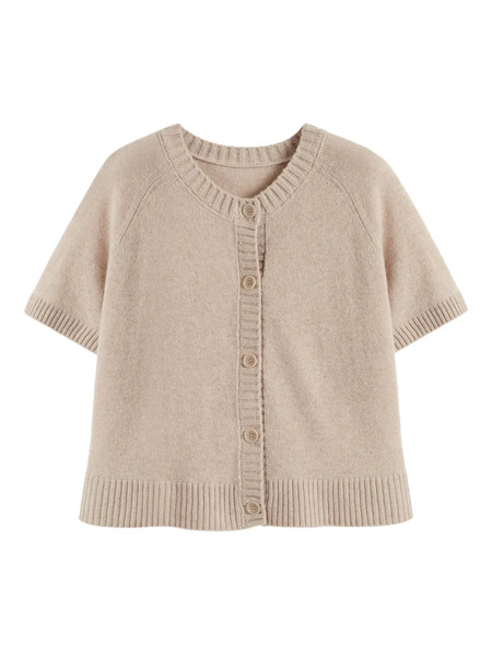 Chinti & Parker Button-up Long-sleeve Cardigan - Neutrals 