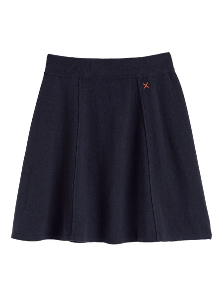  Chinti & Parker Cashmere-blend Skirt - Blue 
