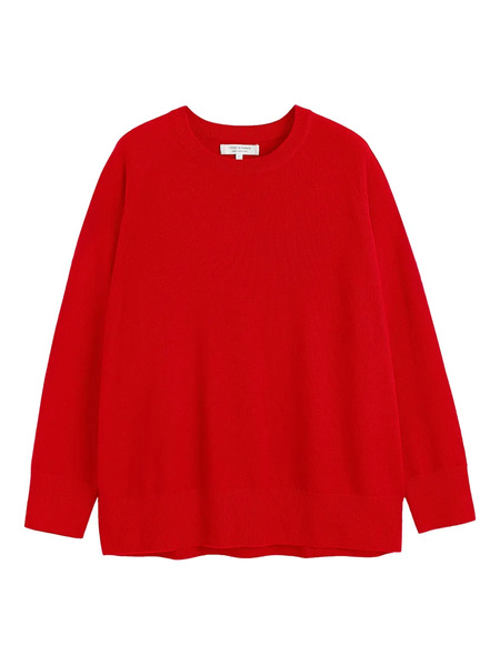  Chinti & Parker Cashmere Sweater - Red 