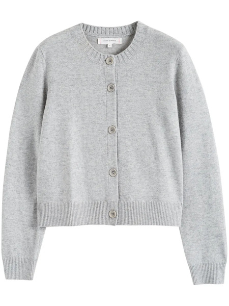  Chinti & Parker Crew-neck Cardigan - Grey 