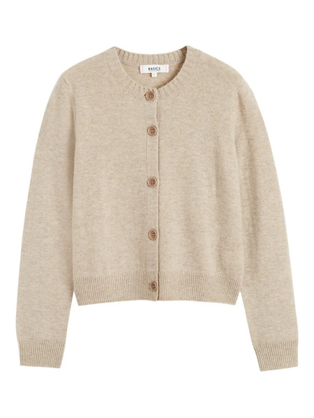  Chinti & Parker Crew-neck Cardigan - Neutrals 