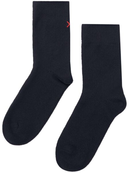  Chinti & Parker Decorative-stitching Socks - Blue 