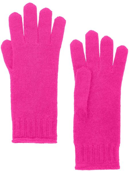  Chinti & Parker Knitted Gloves - Pink 