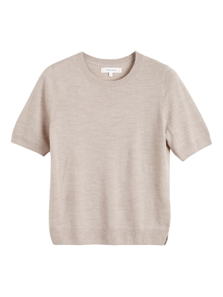  Chinti & Parker Merino T-shirt - Neutrals 
