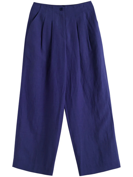  Chinti & Parker Pleat-front Trousers - Blue 