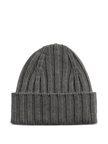  Chinti & Parker Ribbed Beanie - Grey 