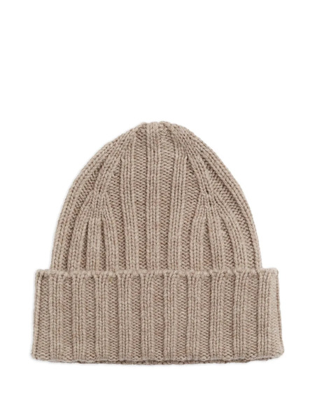  Chinti & Parker Ribbed Beanie - Neutrals 