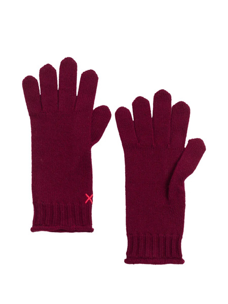  Chinti & Parker Ribbed-cuff Gloves - Red 