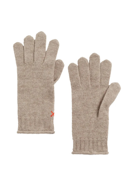  Chinti & Parker Ribbed-cuffs Gloves - Neutrals 