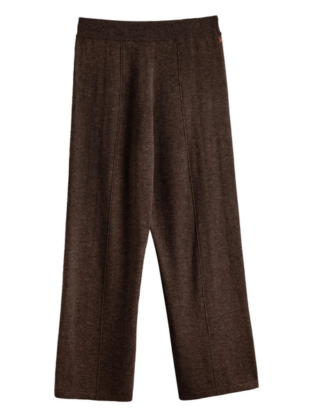  Chinti & Parker Wool Blend Wide-leg Trousers - Brown 