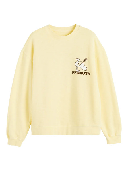  Chinti & Parker X Peanuts Athletics Sweatshirt - Yellow 