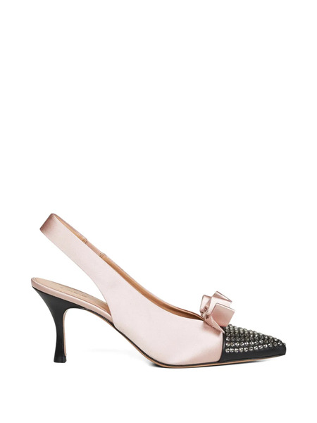  Chloé Alba Bow Pumps - Pink 