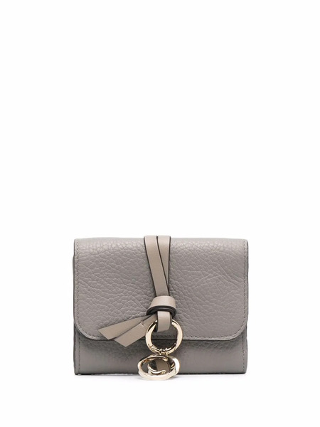  Chloé Alphabet Tri-fold Wallet - Grey 