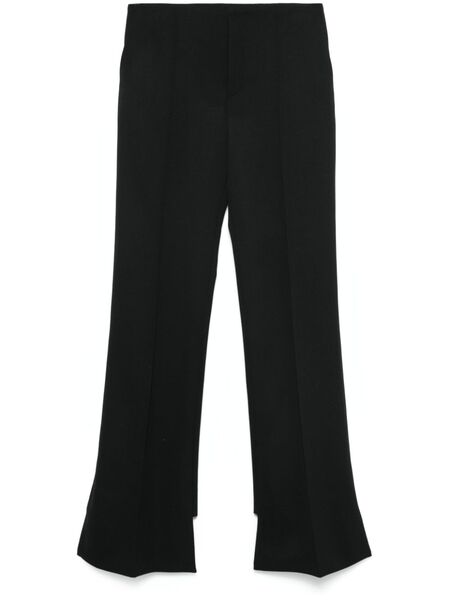 Chloé Asymmetric Trousers - Black 
