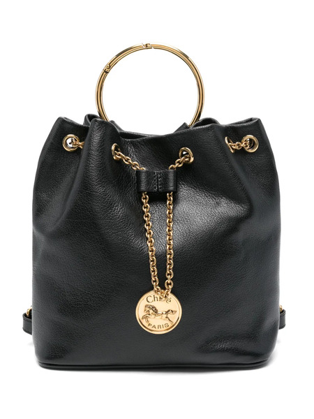  Chloé Bracelet Backpack - Black 