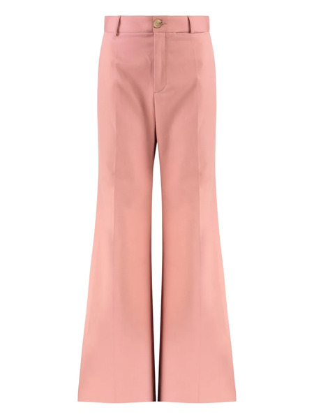  Chloé Buttoned Flared Trousers - Pink 