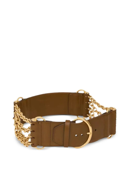  Chloé Chain-detail Belt - Green 