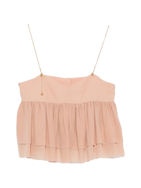  Chloé Chain-strap Top - Neutrals 