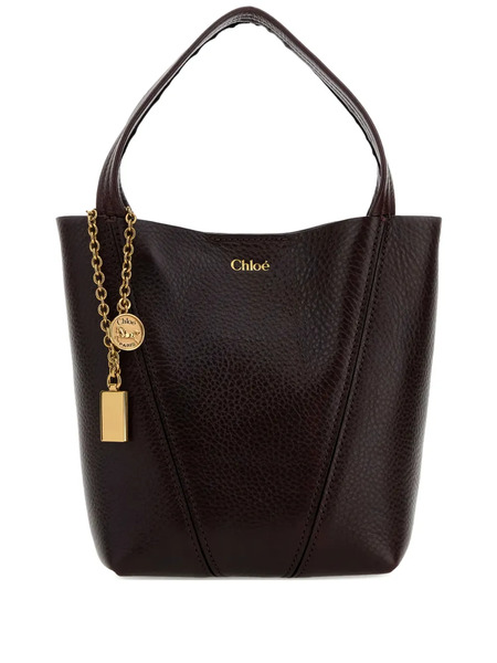  Chloé Charm Spin Tote Bag - Red 