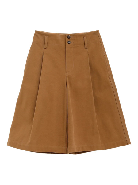  Chloé Cotton Bermuda Shorts - Brown 