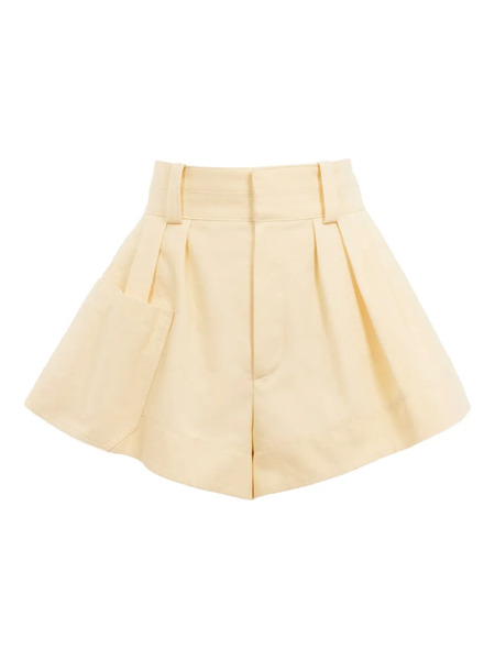  Chloé Cotton Shorts - Neutrals 