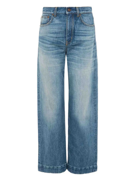  Chloé Cropped Jeans - Blue 