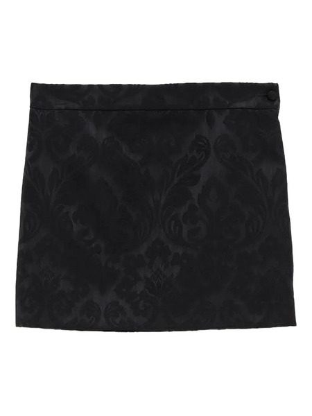  Chloé Damask-pattern Skirt - Black 