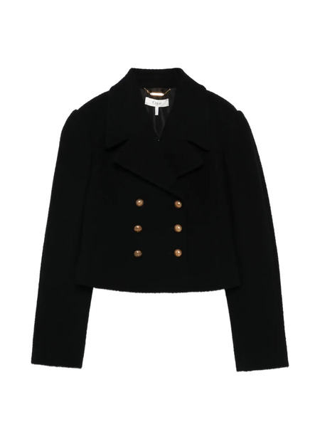  Chloé Double-breasted Jacket - Black 