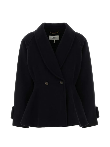  Chloé Double-breasted Jacket - Black 