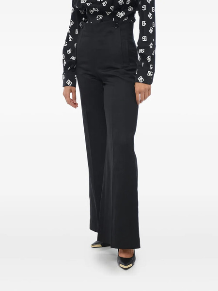  Chloé Double-button Palazzo Pants - Black 