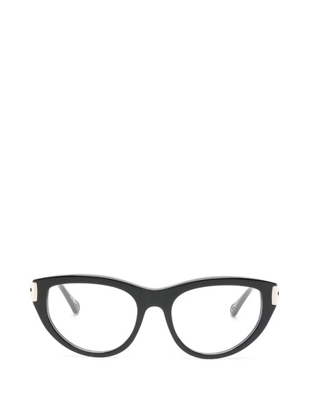  Chloé Eyewear Cat-eye Glasses - Black 