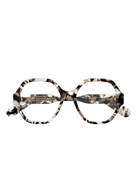  Chloé Eyewear Ch0189o Geometric Glasses - Black 