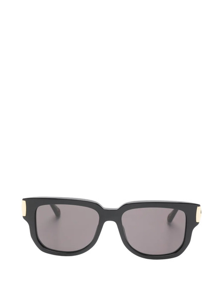  Chloé Eyewear Rectangle-frame Sunglasses - Black 