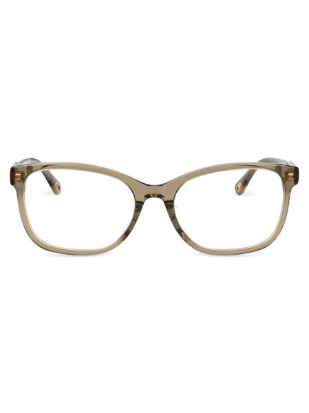  Chloé Eyewear Square-frame Glasses - Green 