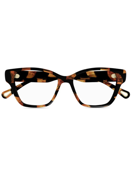  Chloé Eyewear Tortoiseshell-effect Frames - Brown 