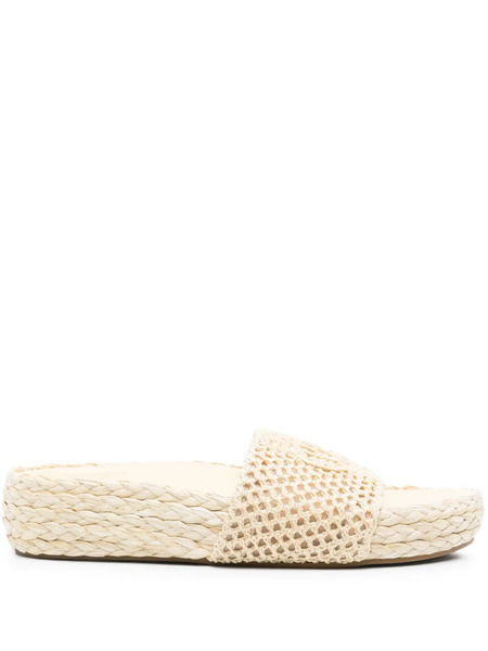 Chloé Isla Slides - Neutrals 