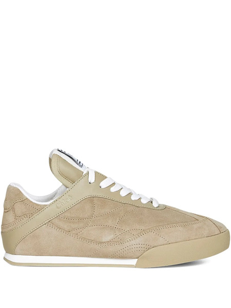  Chloé Kick Suede Sneakers - Neutrals 