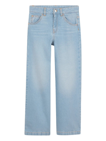  Chloé Kids Denim Pants - Blue 