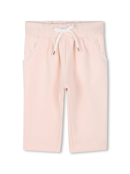  Chloé Kids Drawstring Leggings - Pink 