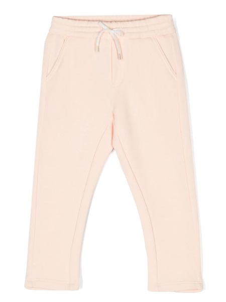  Chloé Kids Logo-embroidered Track Pants - Pink 